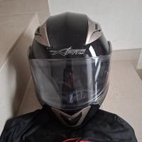 Casco modulare doppia visiera 