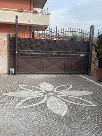 Cancello carrabile +cancello pedonale +70metri rin