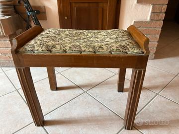 Sgabello antico anni 80