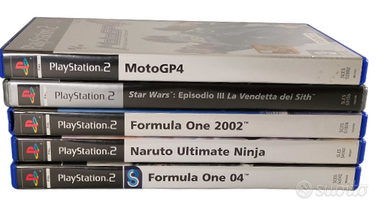 Lotto PS2 ITA MotoGp, StarWars, Formula1, Naruto