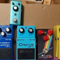 pedali per chitarra vintage 