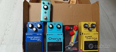 pedali per chitarra vintage 