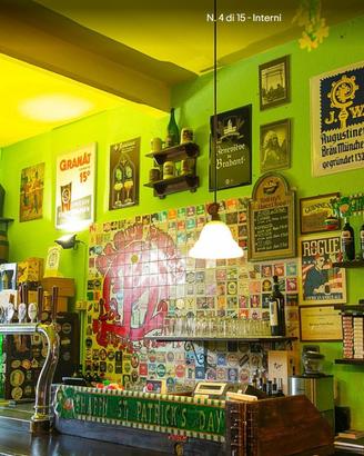 Storica birreria con ampio dehor e appartam
