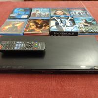 lettore bluray con film