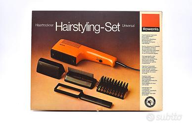 Rowenta hair-styling set anni 70