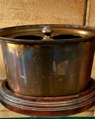 porta bottiglie spumante vino o champagne rame 