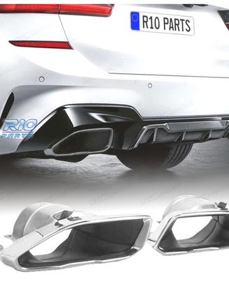 TERMINALI SCARICO BMW G20 G21 19- LOOK M PERFORMAN