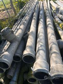 tubi irrigazione zincati da 80  per recinzione