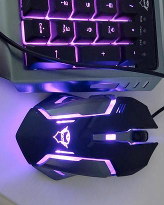 tastiera trust + mouse