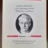 Jacques Maritain e la contemporaneità filosofica e