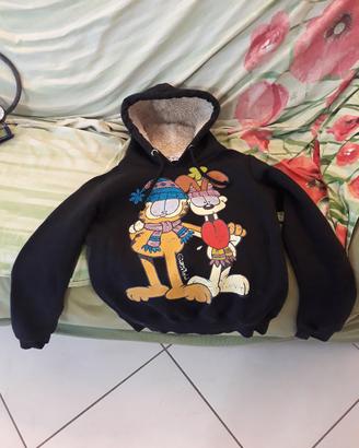 felpa donna garfield