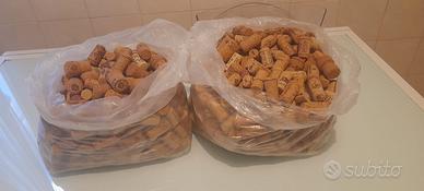 700 Tappi Usati sughero Prosecco bricolage hobby