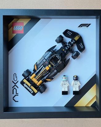 Cornice Display Case Cadre per set LEGO F1 THE MOV