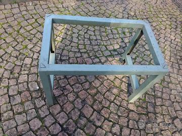 Tavolino cavalletto in ferro