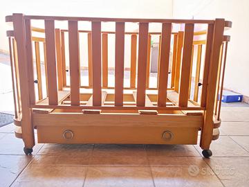 Culla bimbo in legno