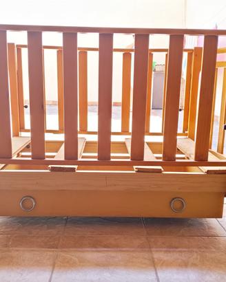 Culla bimbo in legno