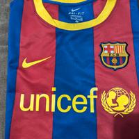 Maglia FC Barcelona calcio. Taglia XL Junior.