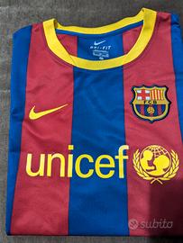 Maglia FC Barcelona calcio. Taglia XL Junior.