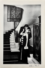 3 fotolitografie autografate di Helmut Newton
