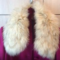 Collo per cappotto pelliccia volpe