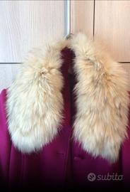 Collo per cappotto pelliccia volpe