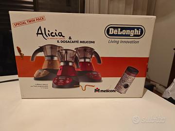 Alicia la.moka De Longhi & il dosa caffè meliconi