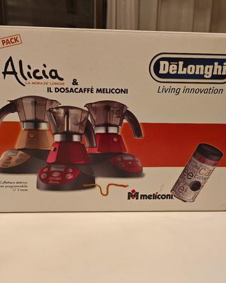 Alicia la.moka De Longhi & il dosa caffè meliconi