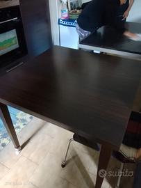 tavolo wenghe allungabile 90×90 
