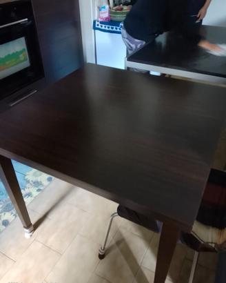 tavolo wenghe allungabile 90×90 