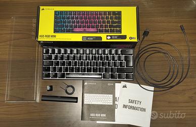 Corsair K65 RGB mini Tastiera 60% Gaming ISO ITA