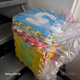 Tappeto puzzle bimbi