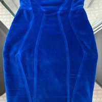 Minigonna a bustino in velluto VERSUS tg. 40 IT