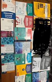 Libri preparazione medicina/economia/giurisprudenz