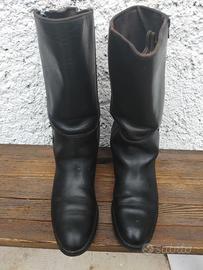 stivali pelle 42 con cerniera