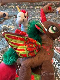 Peluche unicorni natale