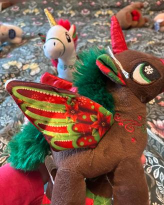 Peluche unicorni natale