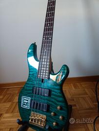 Basso 5 corde Yamaha BB - G5A - Aqua marine