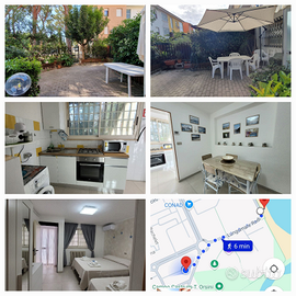 Appartamento indipendente e giardino400mtdal mare