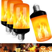 Lampadina a led effetto fuoco