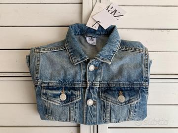 Giubbotto di Jeans Bambino Zara 7 anni 122cm