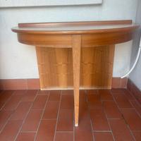 Consolle portagioie con specchiera