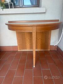 Consolle portagioie con specchiera