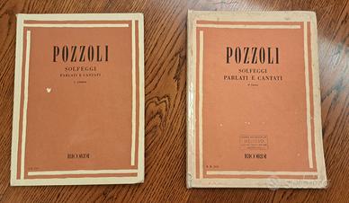Pozzoli solfeggi parlati e cantati I II corso