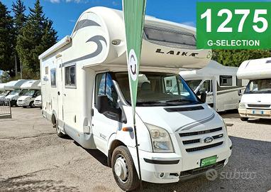 CAMPER LAIKA FORD MANSARDATO 7 POSTI DOPPIA DINETT