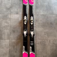 Sci Rossignol sassy 7 con attacchi 150cm