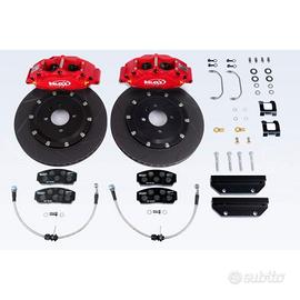 Kit maggiorato anteriore 330x28 X4 Baffati Abarth