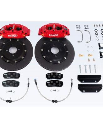 Kit maggiorato anteriore 330x28 X4 Baffati Abarth