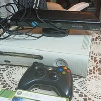 Xbox 360 Fat (Mod.Falcon)+Kinect+6 giochi original