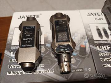 Adattatore Wireless per microfono 