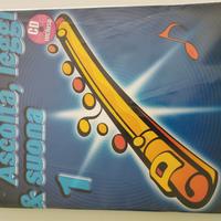 Libro Ascolta, leggi e suona 1 flauto 